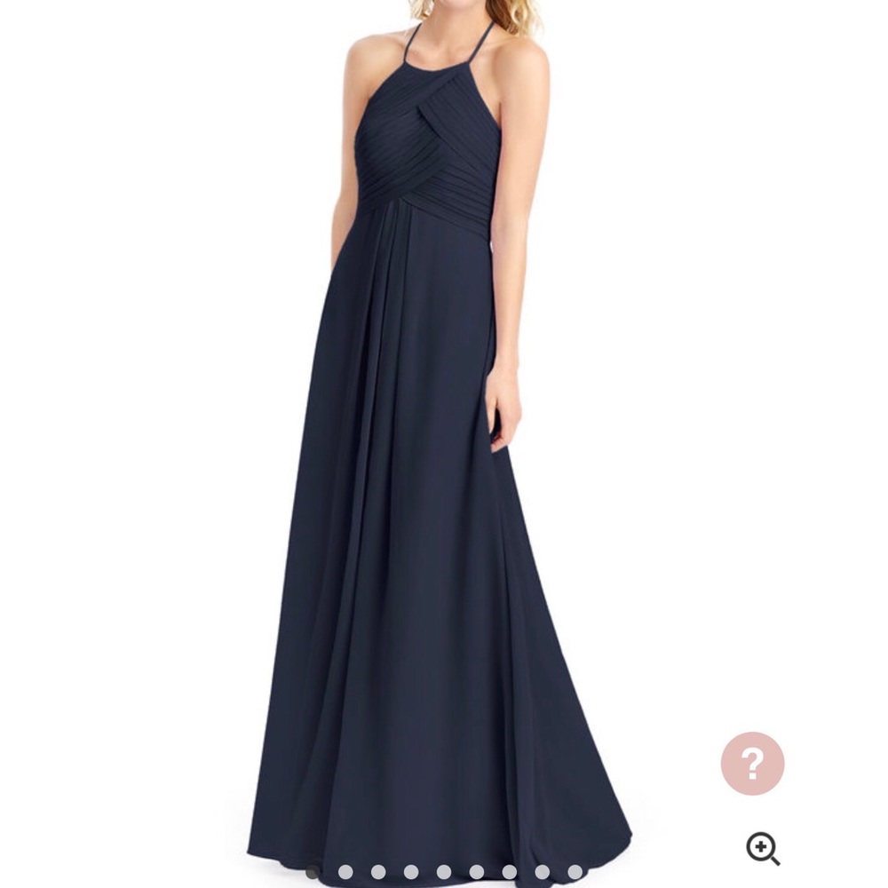Dark Navy Azazie Ginger Bridesmaid Dress